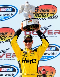 Joey Logano wins the 2013 Nationwide Series 5-Hour Energy 200